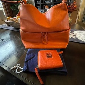 Beautiful Dooney & Bourke Handbag and Wallet